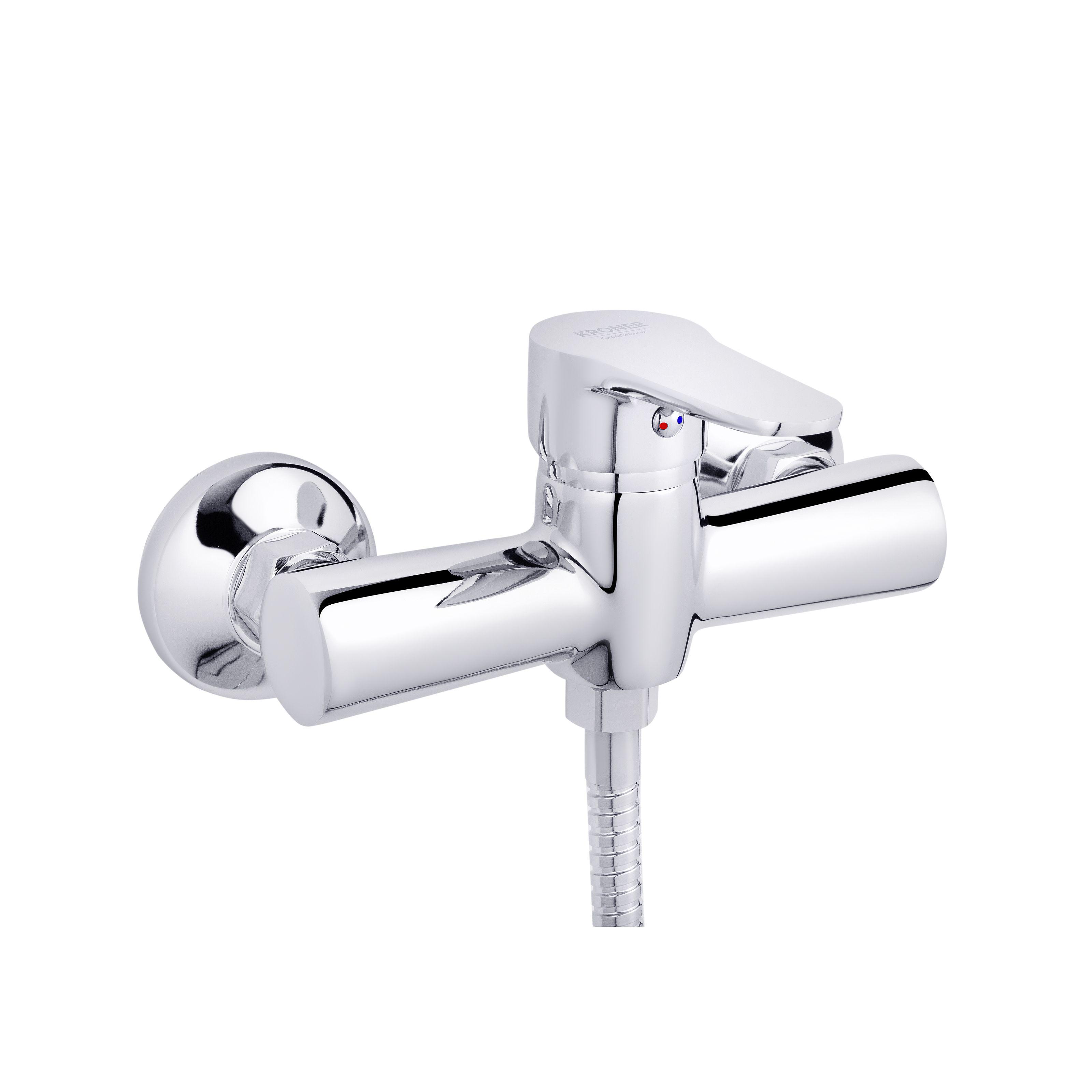 Смеситель для душа KRONER Elbe CV017354 Хром (135924)