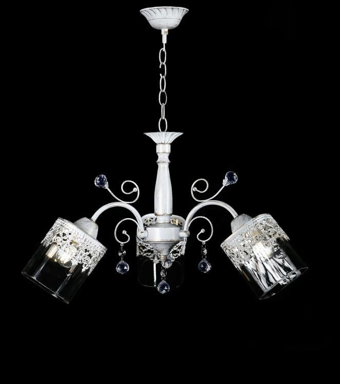 Люстра с плафонами Ray L05097/3 WT+GD (IR006318) Люстра с плафонами Ray L05097/3 WT+GD (IR006318)