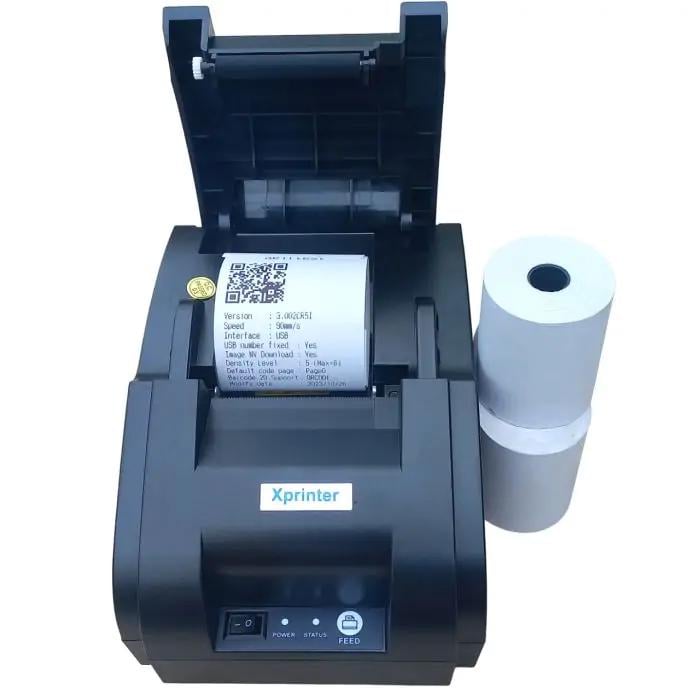 Принтер чеків Xprinter ХР-58IIH USB Black - фото 2