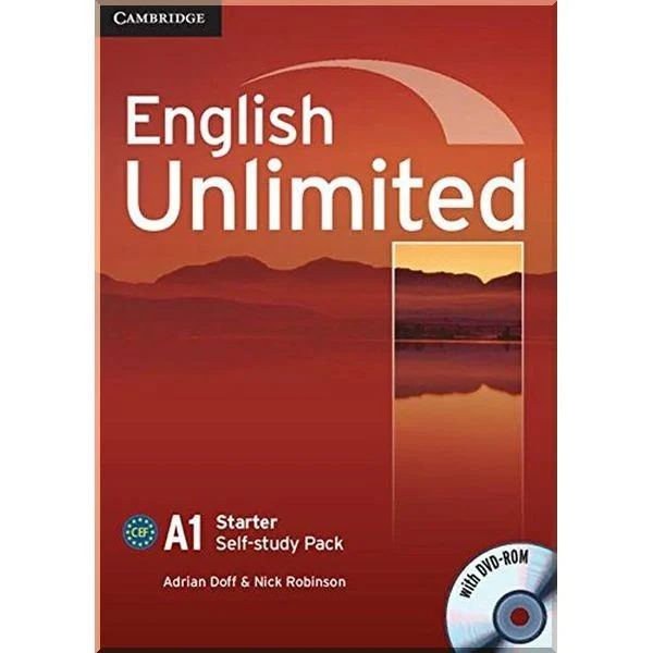 Рабочая тетрадь English Unlimited Starter Self-study Pack Workbook with DVD-ROM
