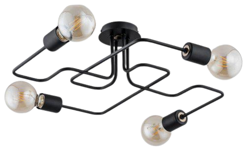 Потолочная люстра Alfa Hook лофт (24744)