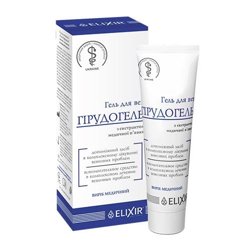 Гель Гірудогель для вен з екстрактом медичної пʼявки 75 мл (2119)