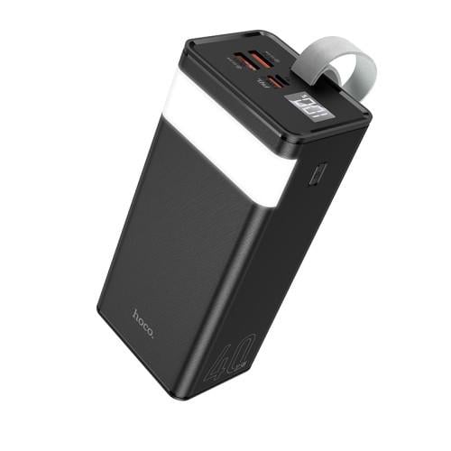 Повербанк Hoco J86 QC/LCD/PD 20W 40000 mAh Чорний (31487661)