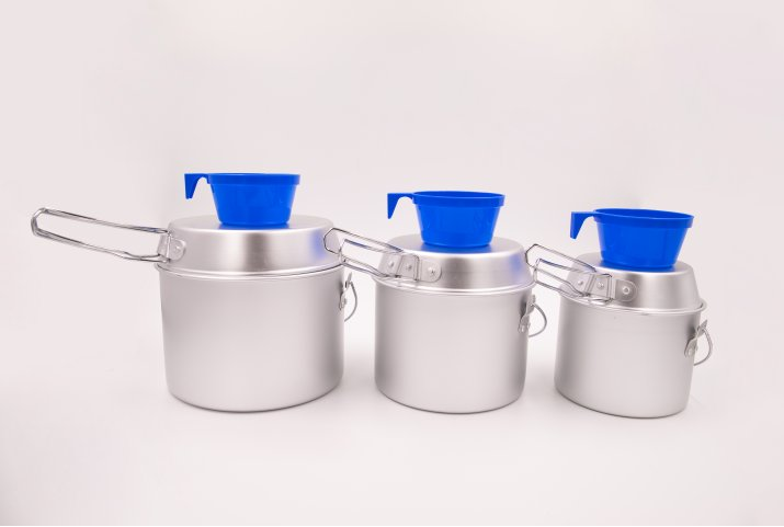 Набір посуд з алюмінію Tramp на 3-4 персони (UTRC-002)