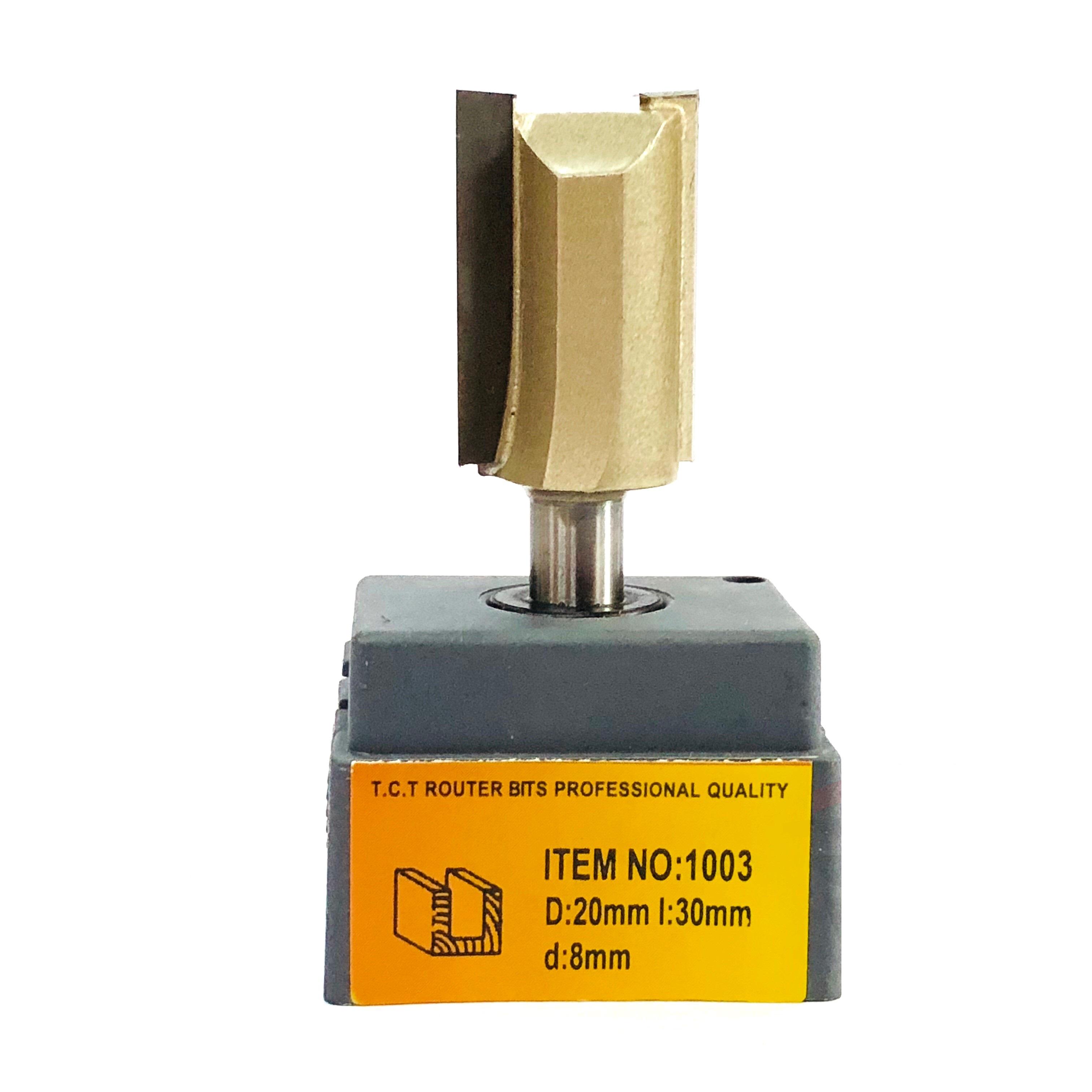 Фреза по дереву пазовая прямая 1003 D20 d8 h30 - фото 2 Фреза по дереву пазовая прямая 1003 D20 d8 h30 - фото 2