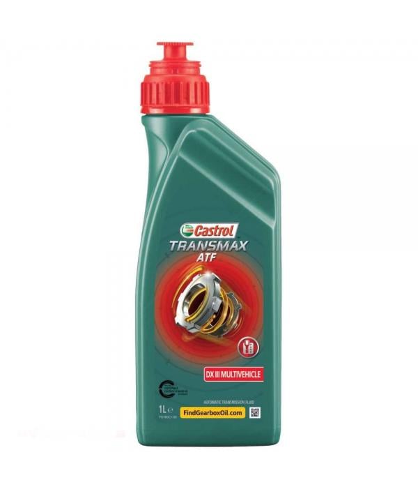 Трансмиссионное масло Castrol TRANSMAX ATF DX III MULTIVEHICLE 12X1L