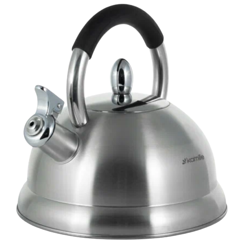 Чайник Kamille 1097 2,7 л нержавіюча сталь зі свистком (УТ000088845)