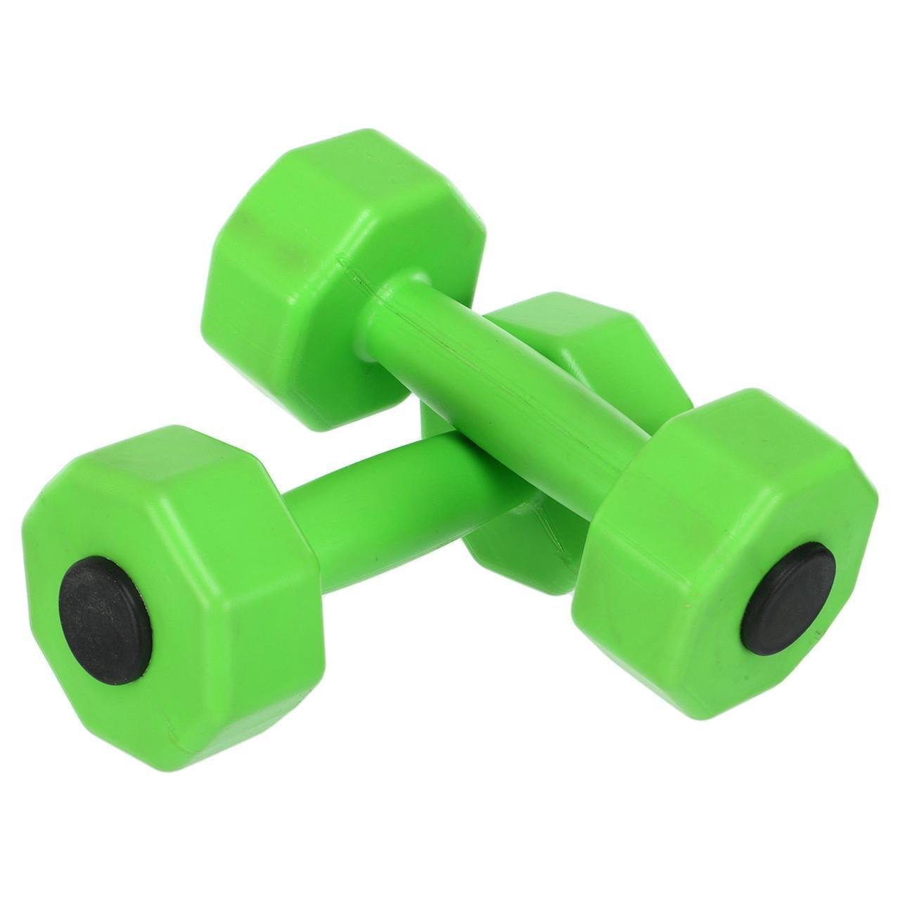 Гантелі для фітнесу Champion TA-9820-2 пластикові 2 шт. по 2 кг (2544429793) - фото 1