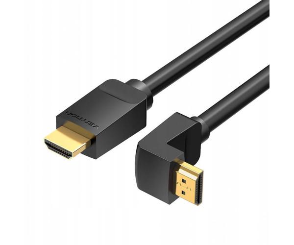 Кабель Vention AAQBI HDMI to HDMI 270 Degree V2.0 3 м Black
