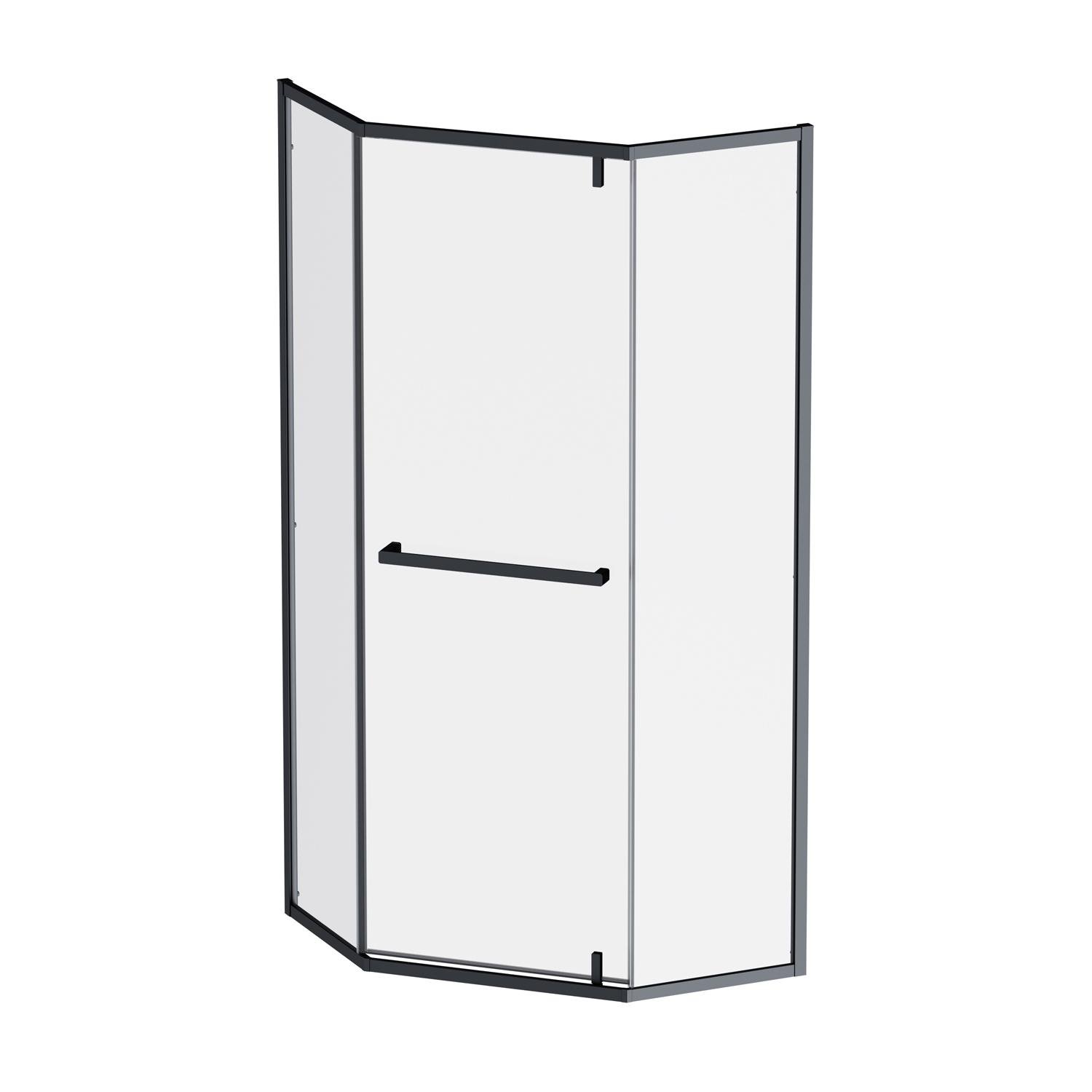 Душевое ограждение AM.PM Gem 5-corner Pivot 90x90 см (W90UG-405-9090-BT)