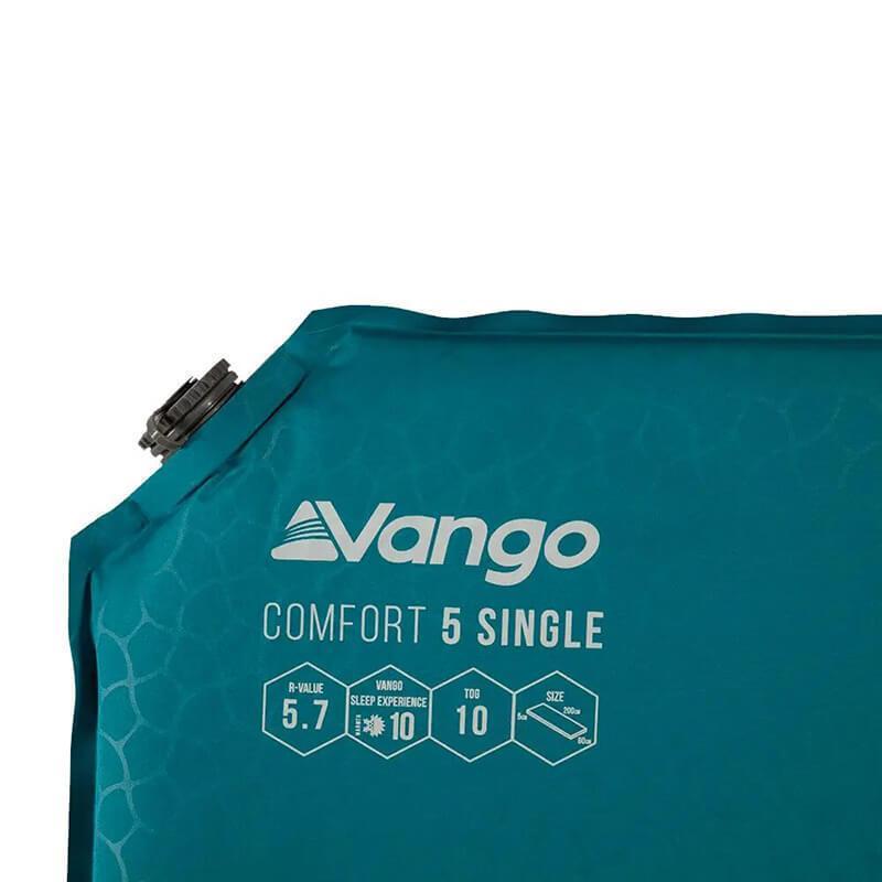 Каремат туристичний Vango Comfort 5 Single Bondi Blue (929162) - фото 2