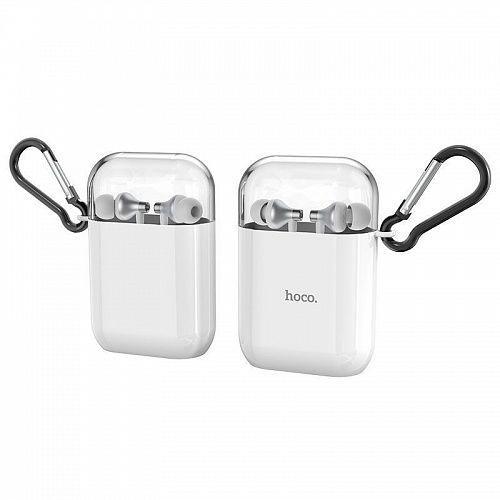 Навушники вакуумні MP3 Hoco M74 з мікрофоном Silver - фото 2