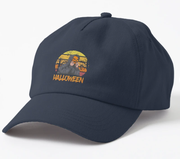 Кепка унісекс Malfini з принтом "Halloween" Темно-синій (ПН234К-3)