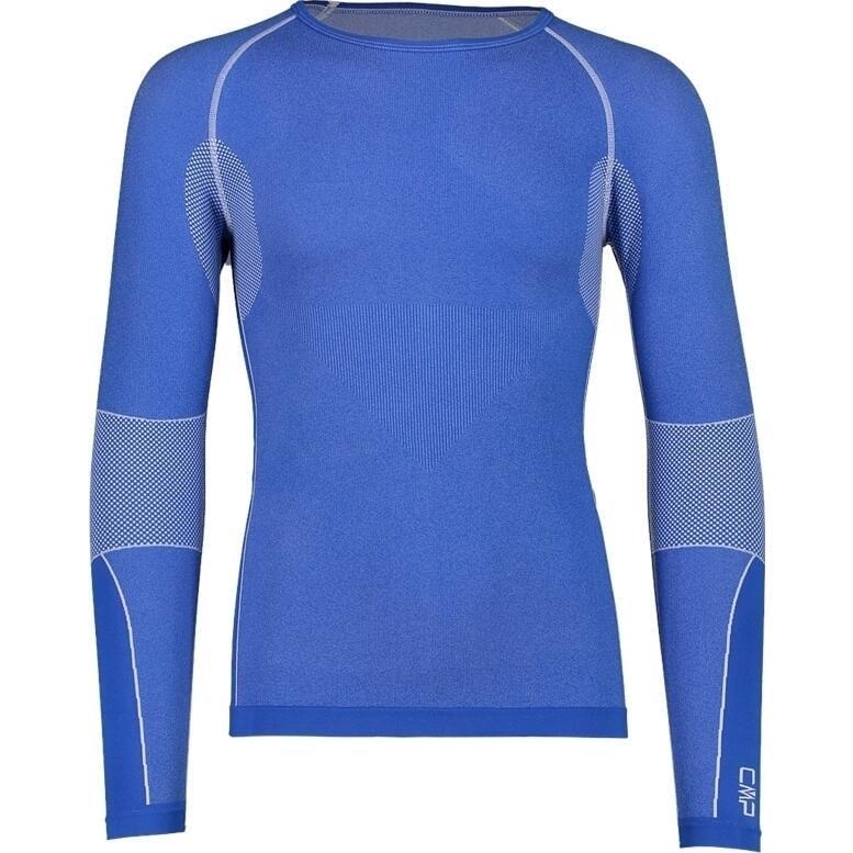 Термобілизна футболка з довгим рукавом CMP MAN SEAMLESS SWEAT XL-2XL Синій (3Y97800-N913)