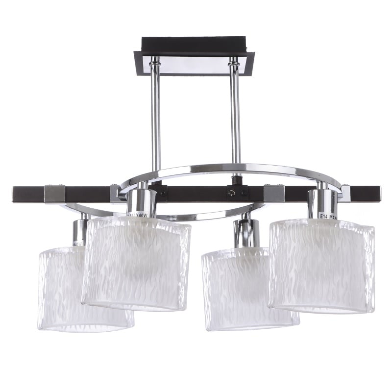 Люстра Brille BR-594S/4 E14 CH/W (L66-063)