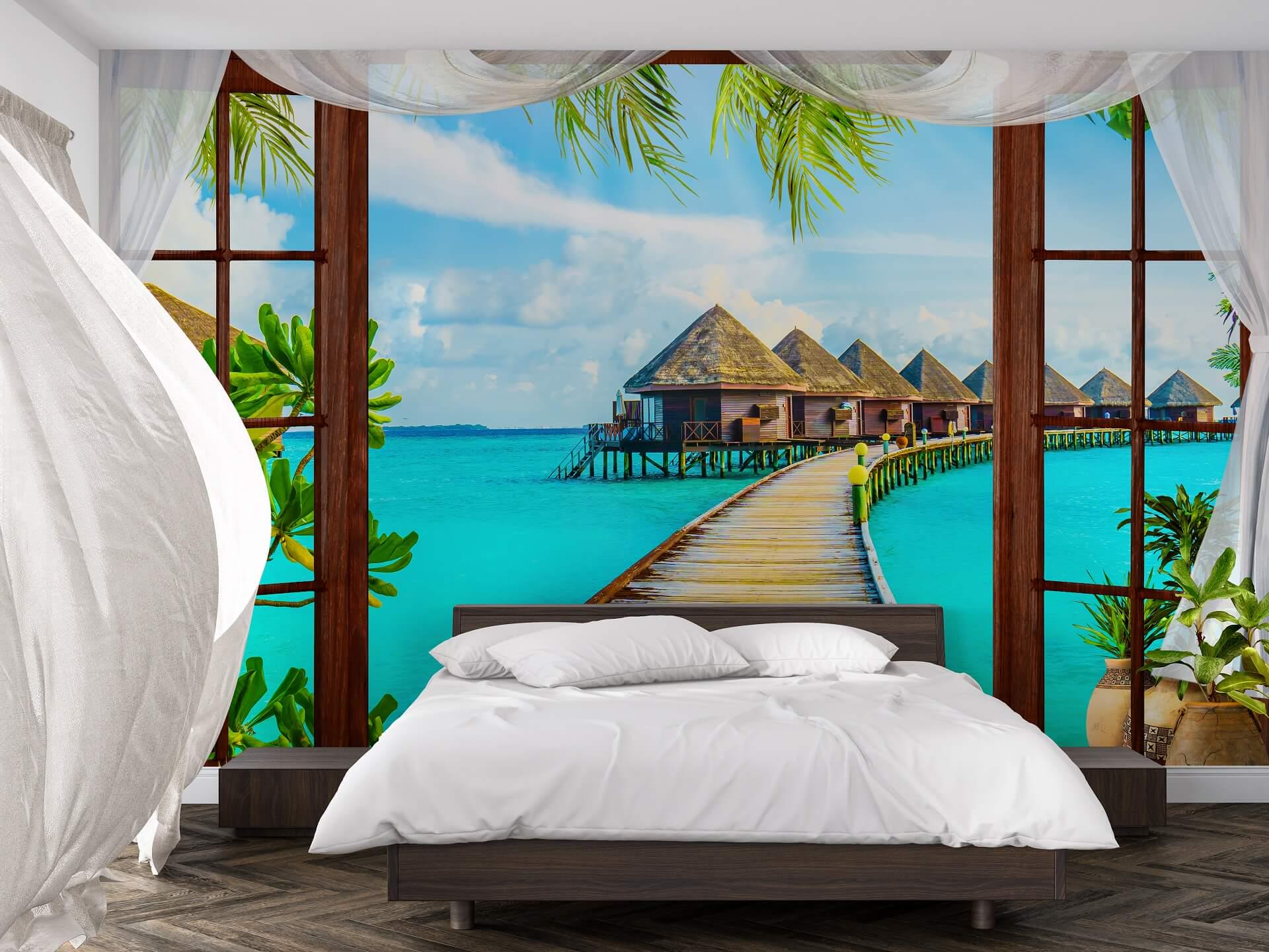 Фотообои флизелиновые Styleo Print-walls 3D Мальдивы 0329 400х250 см (Pw-0329/4)