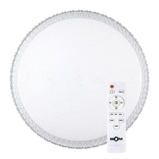 Светильник-люстра с пультом светодиодный BIOM SMART SML-R06-50 3000-6000K 50Вт