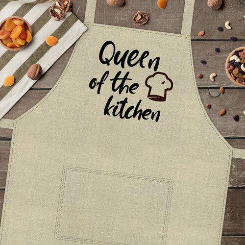 Фартук Presentville "Queen of the kitchen" (FRT_19N017)