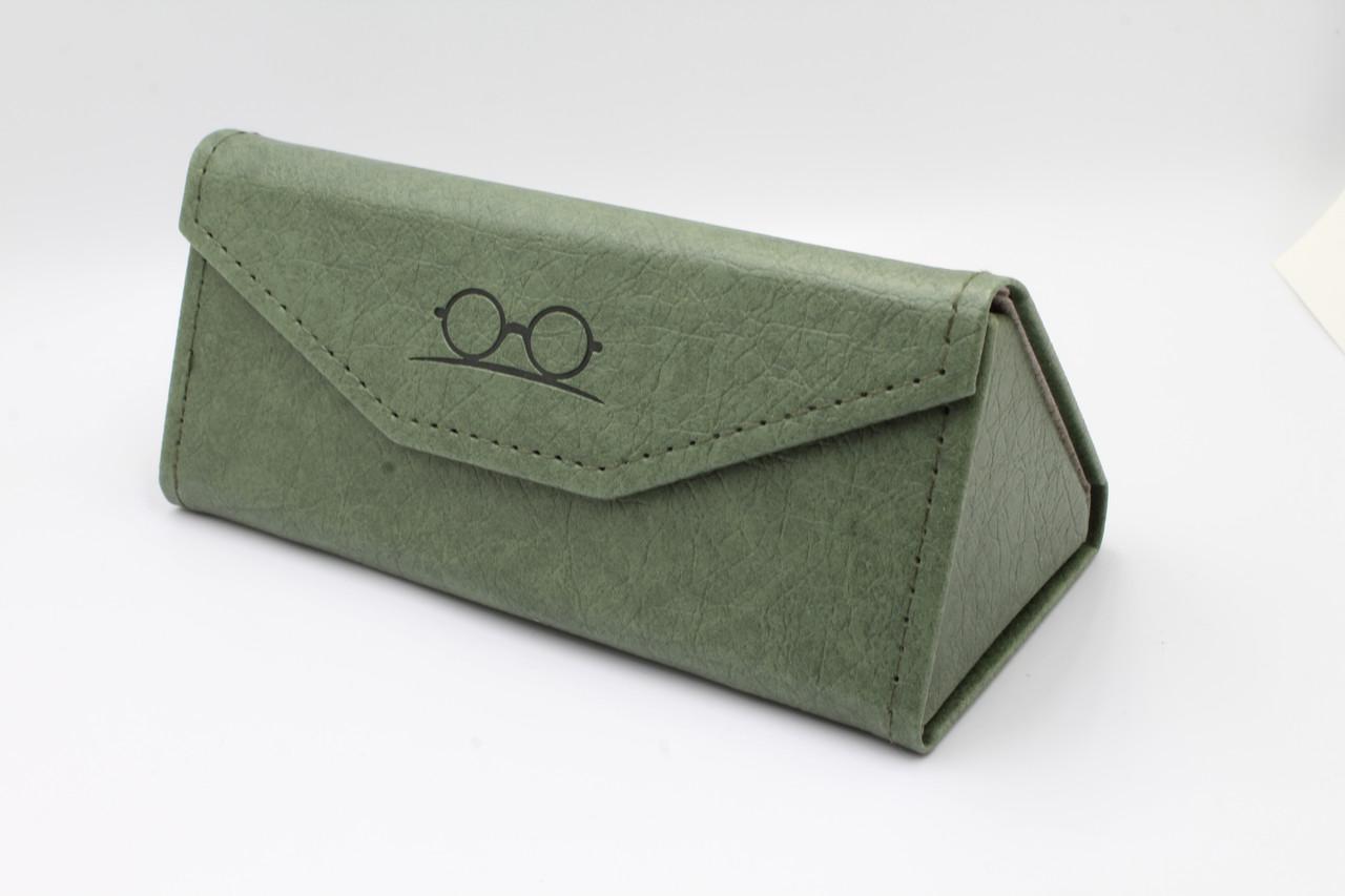 Футляр складаний для окулярів Ф412 на магніті 160х69 мм Зелений (2863197642)