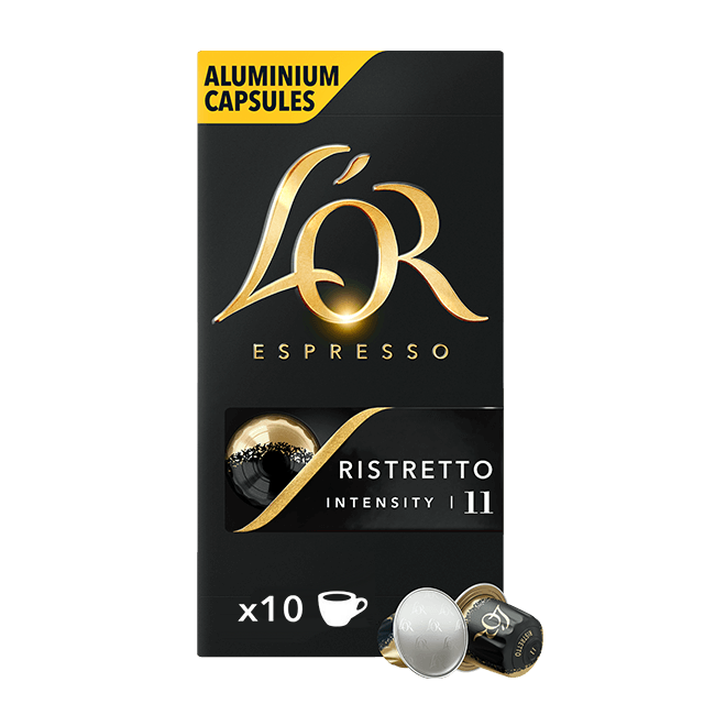 Кофе молотый в капсулах L'OR Nespresso Ristretto 52 г 10 шт. Кофе молотый в капсулах L'OR Nespresso Ristretto 52 г 10 шт.