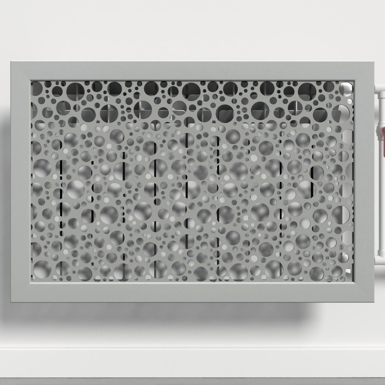 Решітка-екран на батарею SMARTWOOD 1200 мм Сірий Бетон (R20434109)