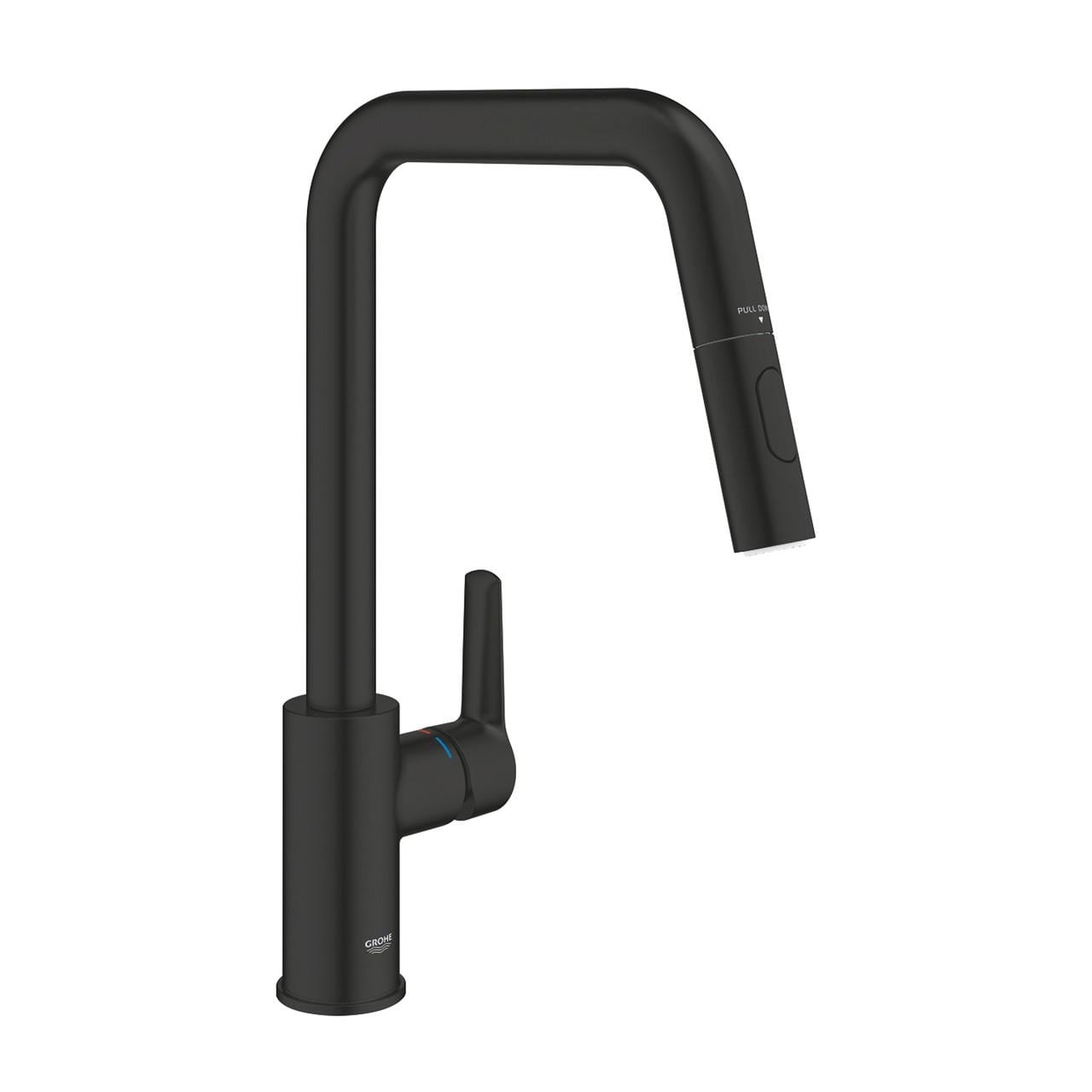 Смеситель для кухни с выдвижным изливом Grohe QuickFix Start 306312430 (CV036257)