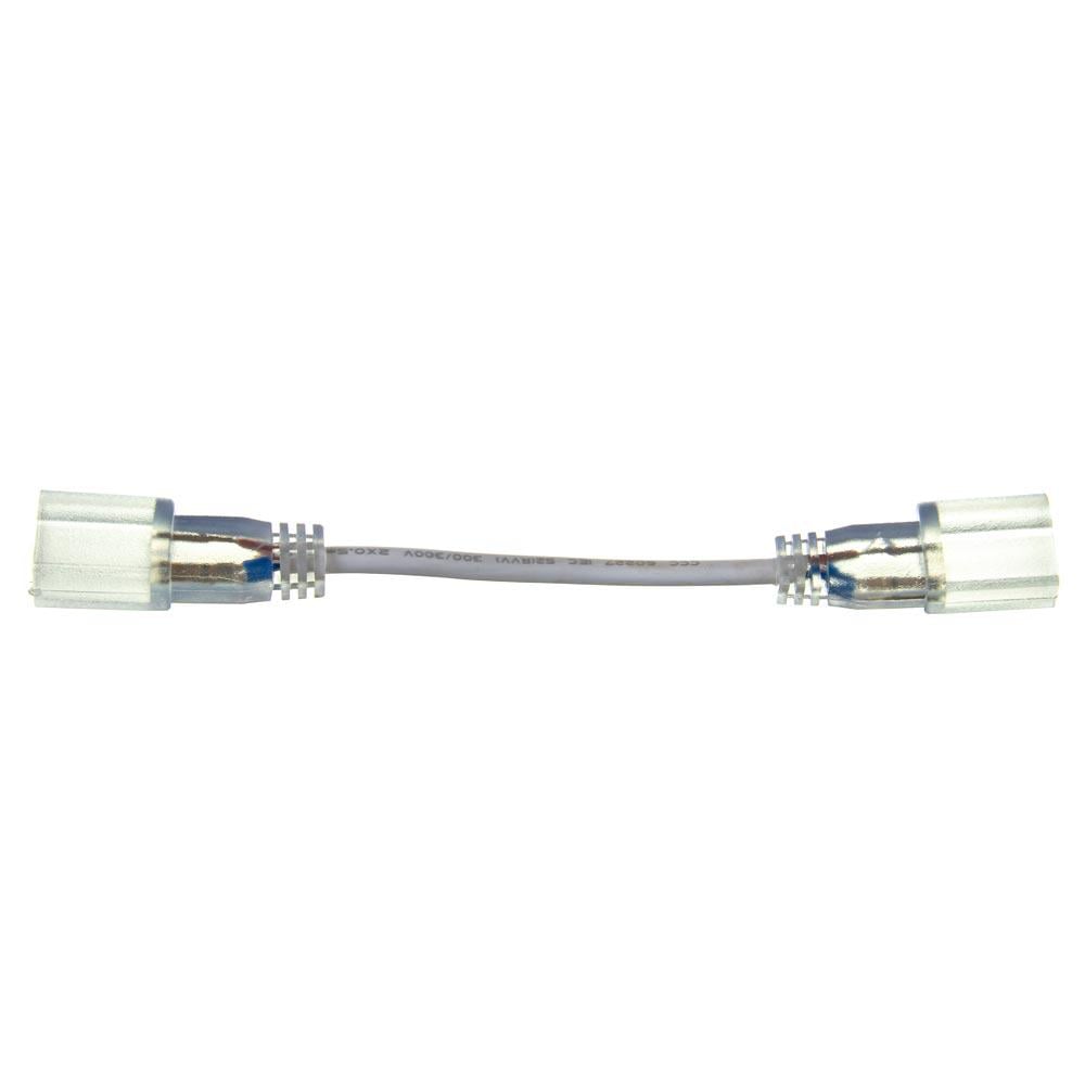 Коннектор для неона AVT-1 2835-120 двусторонний с проводом 220 V