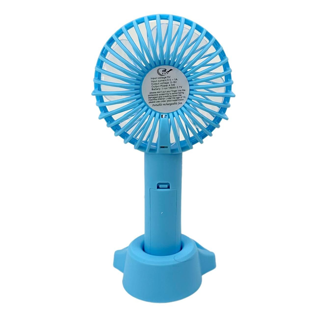 Вентилятор на підставці X-9 лопатевий Блакитний (GR-04501) - фото 4
