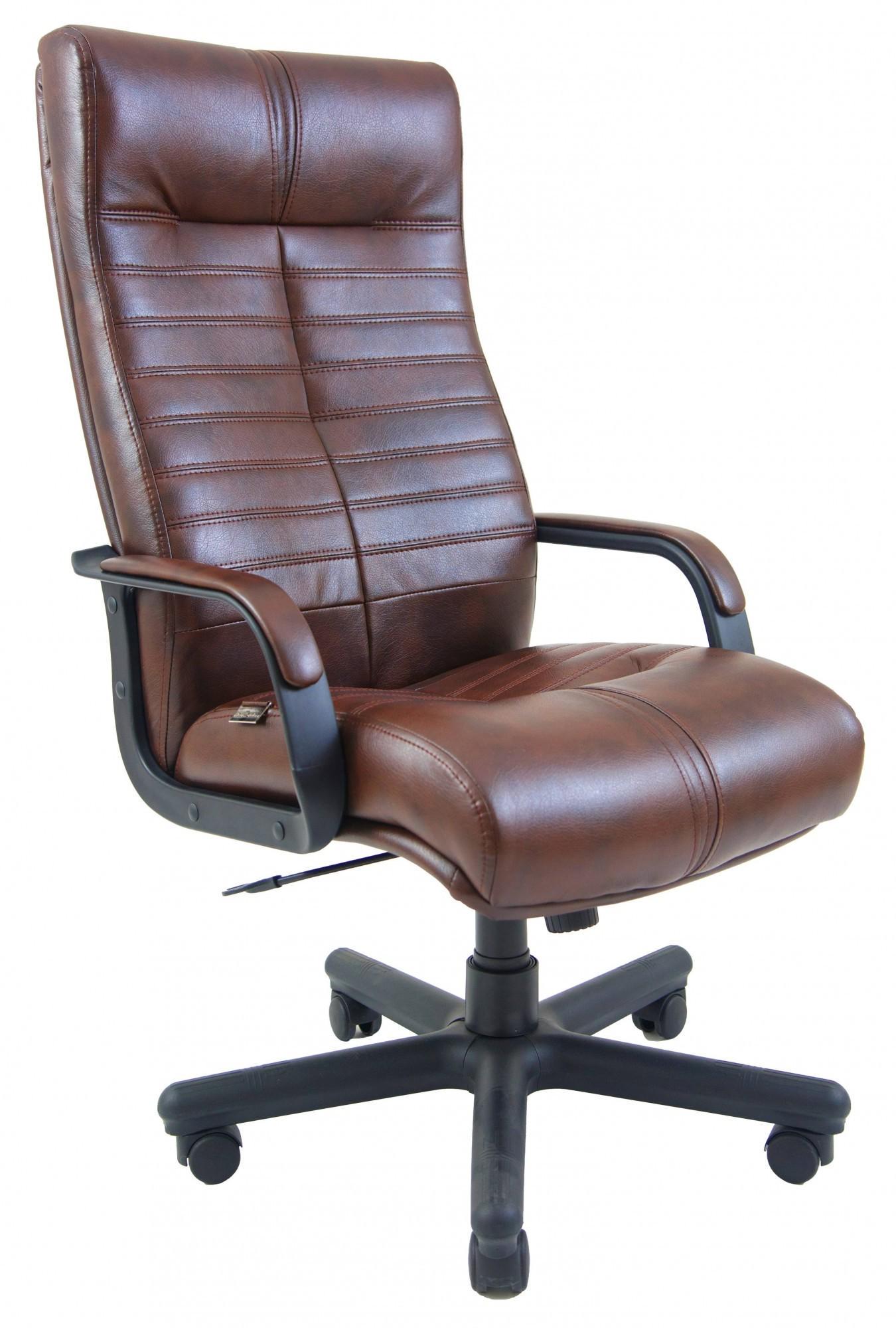 Кресло офисное компьютерное Orion Мадрас ПлаStick Рич М3 MultiBlock Коричневый