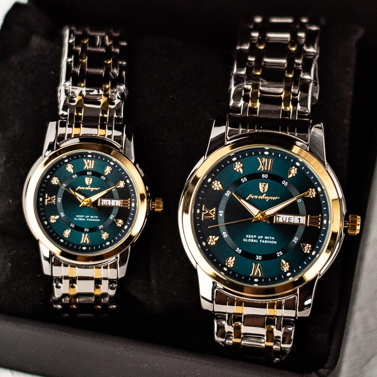 Комплект наручних годинників Poedagar Unique Couple 2 шт. (2448490369) - фото 2 Комплект наручних годинників Poedagar Unique Couple 2 шт. (2448490369) - фото 2