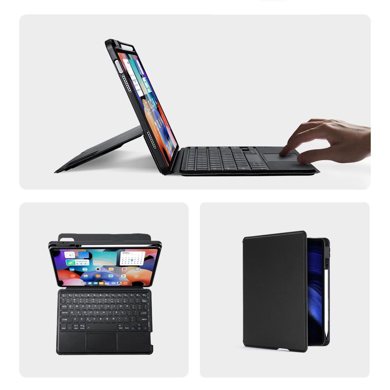 Чохол-клавіатура Dux Ducis Keyboard Bluetooth 5.0 для Xiaomi Pad 6/6 Pro Black (6934913023440) - фото 4