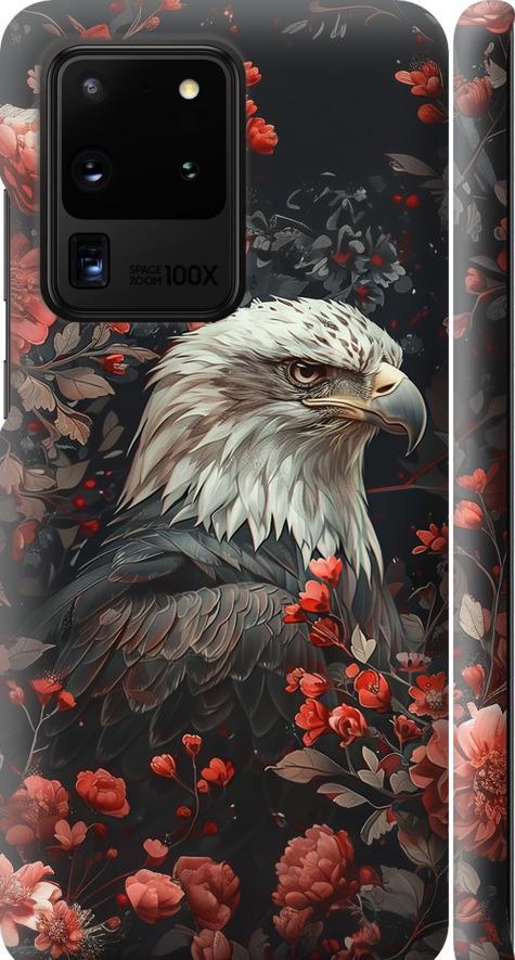 Чехол на Samsung Galaxy S20 Ultra Цветочный страж (6102m-1831-42517)