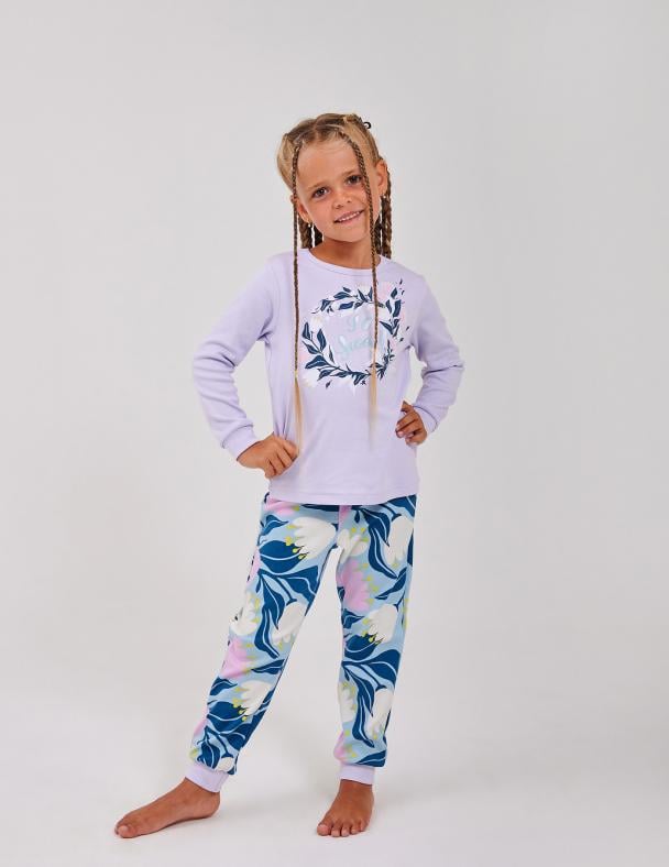 Пижама для девочки Smil Интерлок 170 см Нежная лаванда (104866-1)