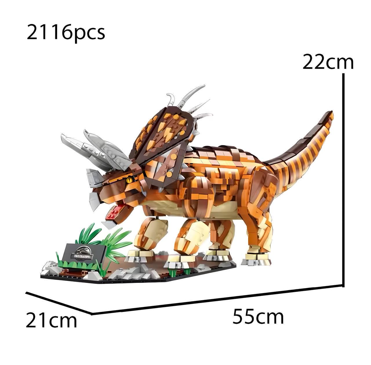 Конструктор Трицератопс 2116 деталей (T2013) - фото 4