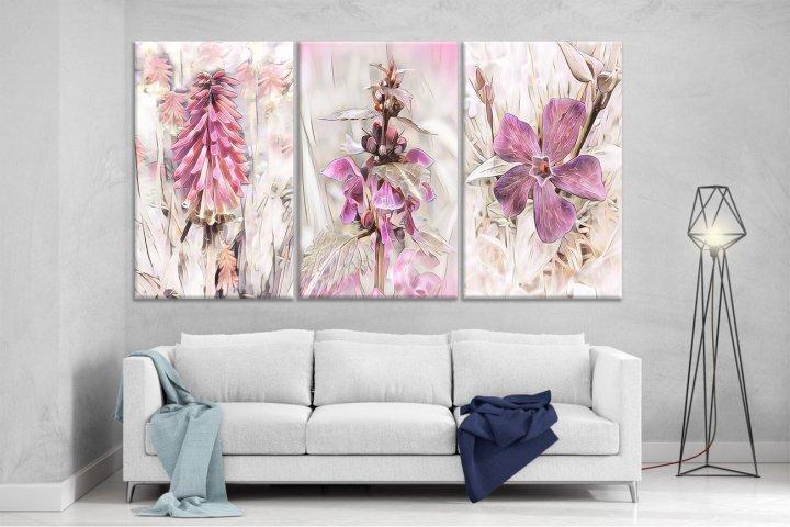 Картина модульная на холсте DK Цветы 159x99 см (XL131)
