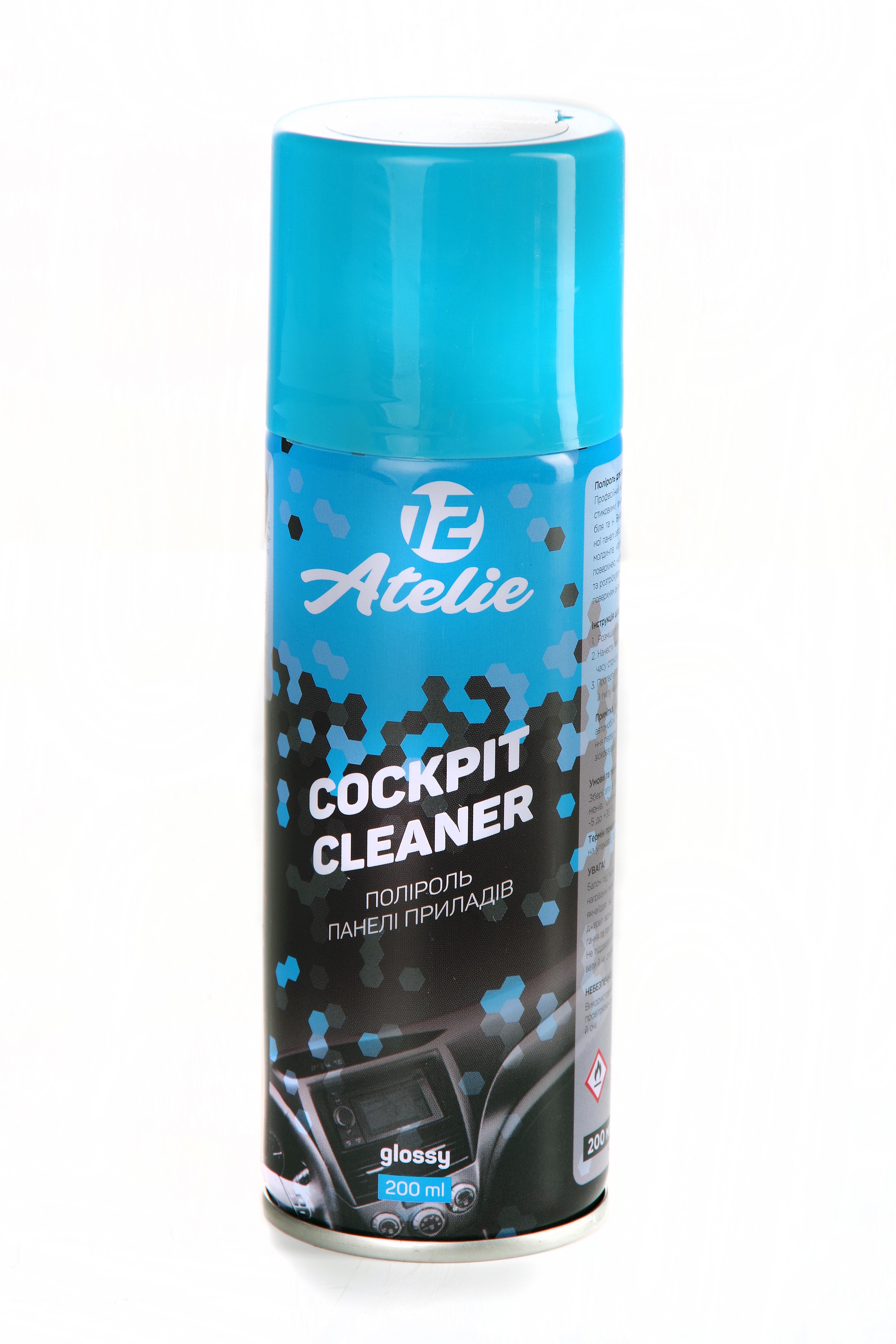 Поліроль 12 Atelie для приладової панелі глянцева Океан 200 мл