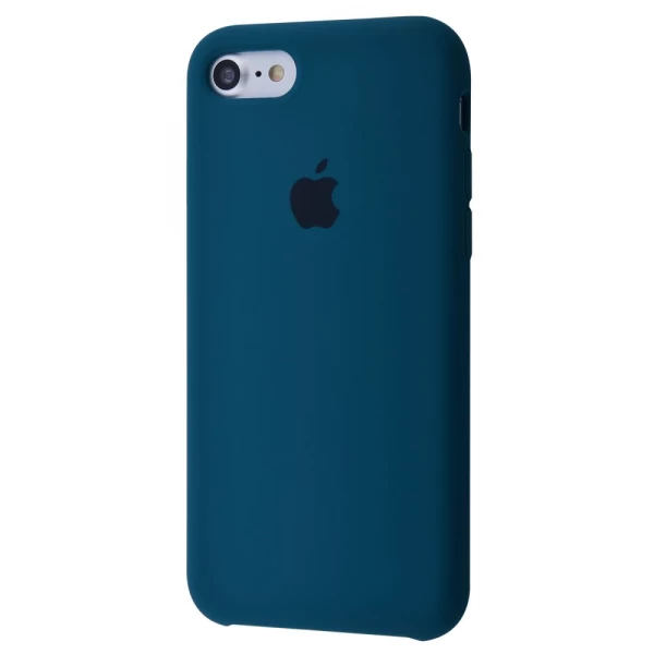 Силіконовий Чохол Накладка Silicone Case для iPhone  7/8/SE 2020 Cosmos Blue