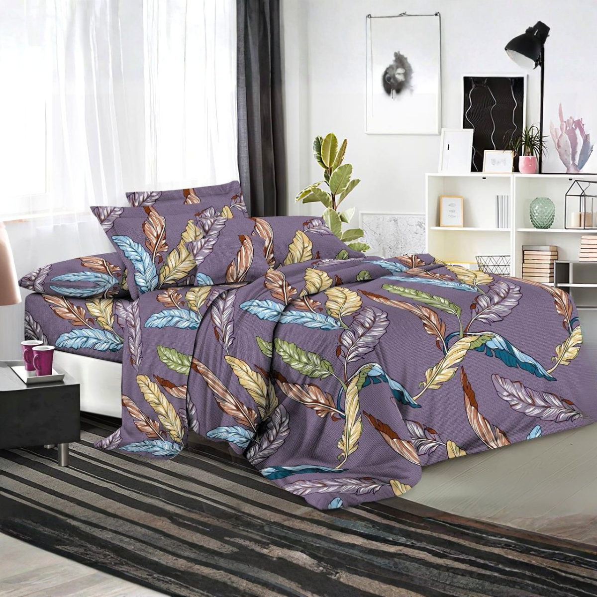 Комплект постельного белья Vital Textile евро 200х220 см (BPє-326-70)