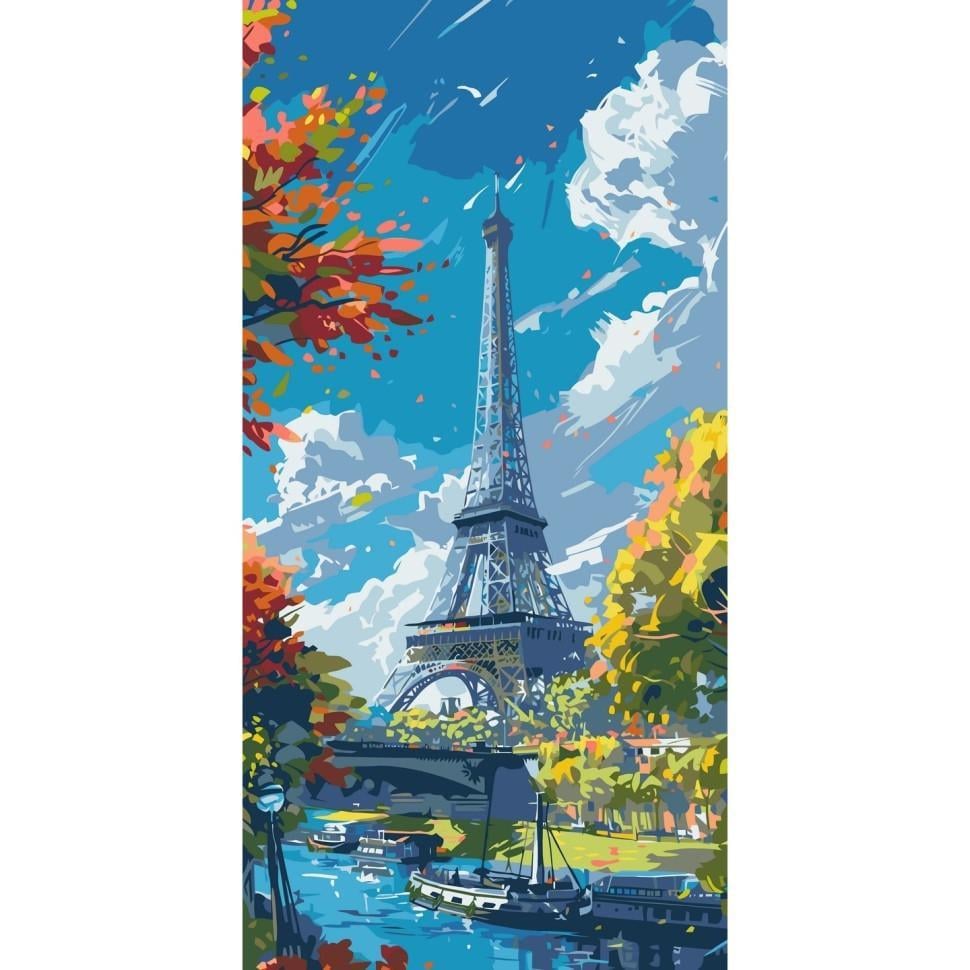 Картина по номерам ART CRAFT Eiffel Tower 40х80 см (11571-AC)