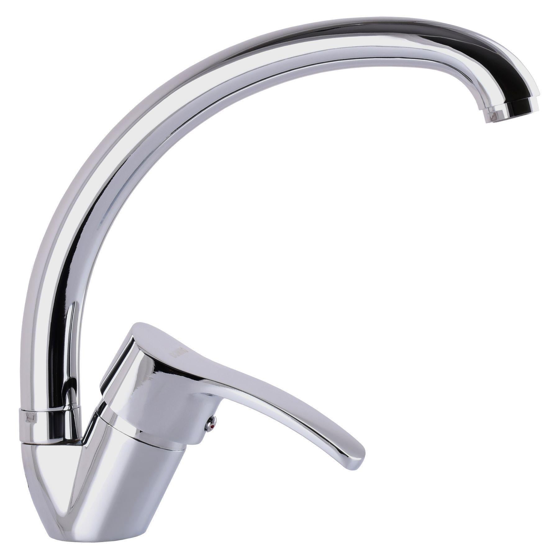 Кран на кухню DOMINO Хром (13707)