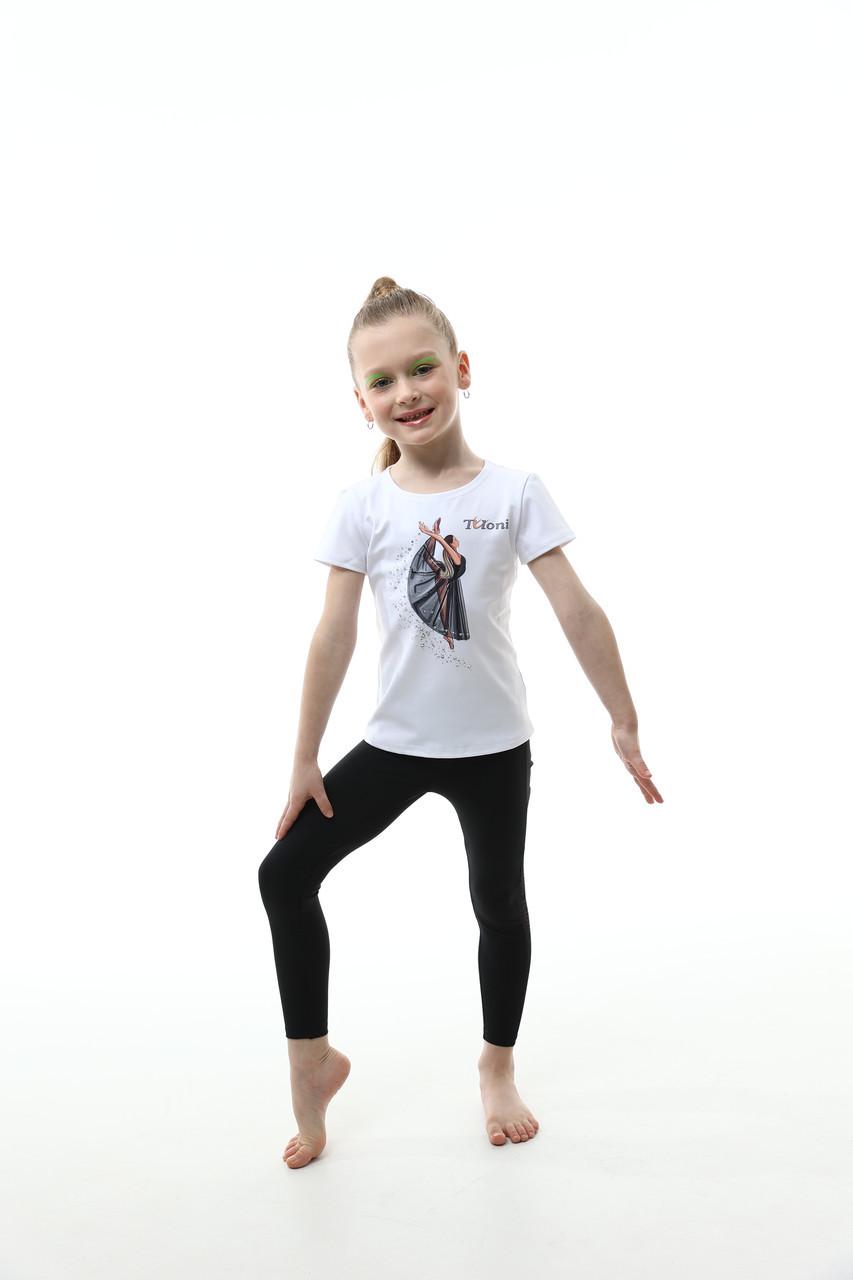 Футболка BALLET 34 122-128 см Білий Футболка BALLET 34 122-128 см Білий