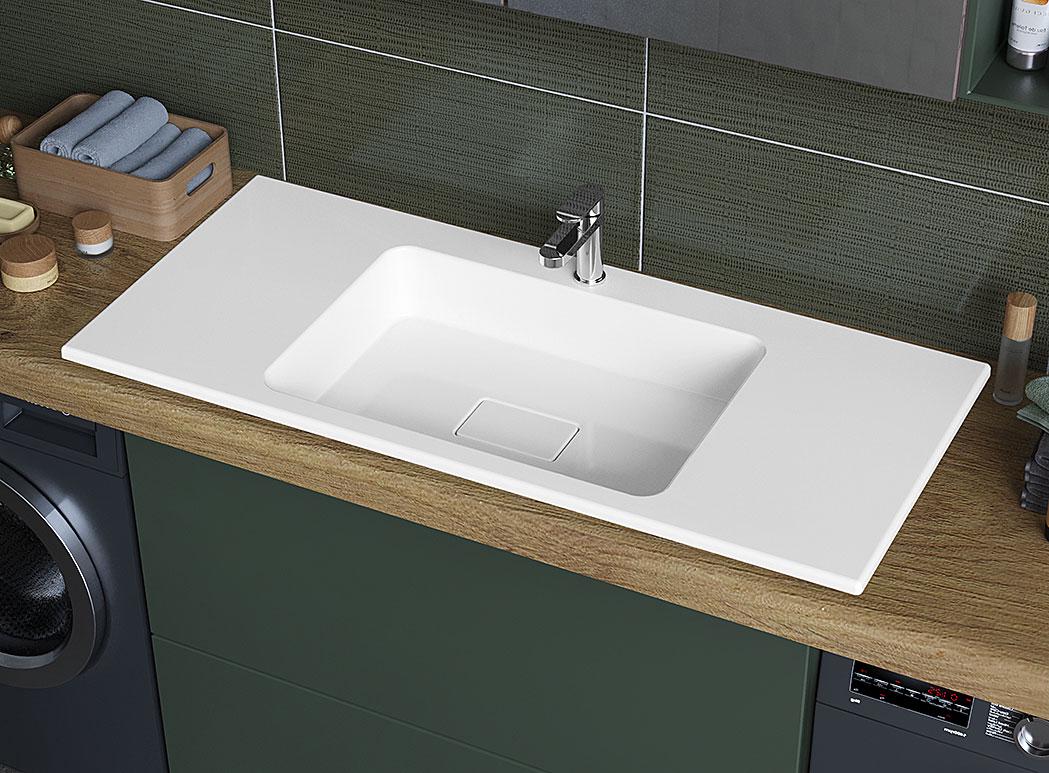 Умывальник накладной Luxor Creativ Low 100