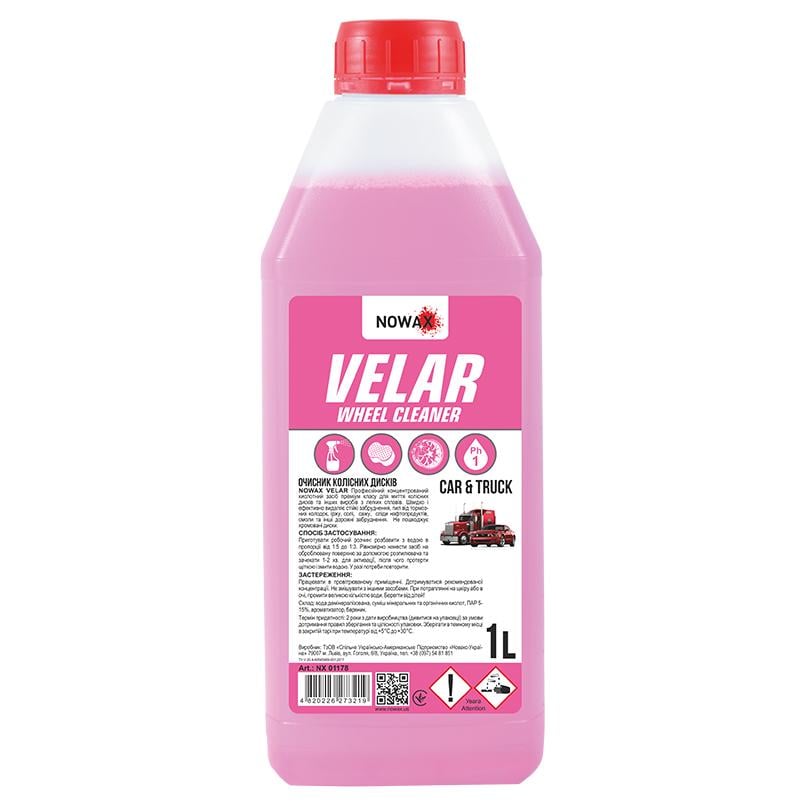 Очисник дисків Nowax Wheel Cleaner Velar 1 л (NX01178)