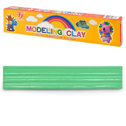 Пластилін Stenson Modeling Clay ST02292 75 г Зелений (11120210) - фото 1