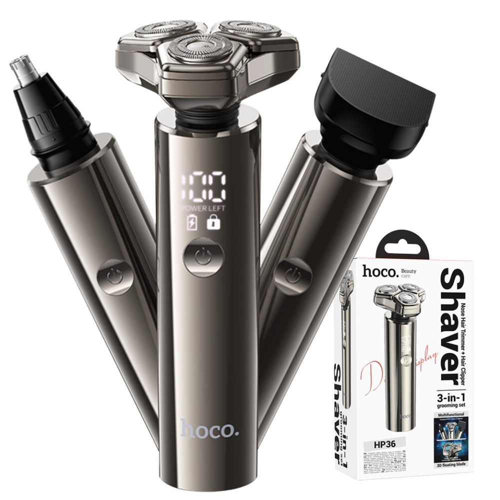 Електробритва-тример Hoco HP 3в1 на акумуляторі (HP36) - фото 7