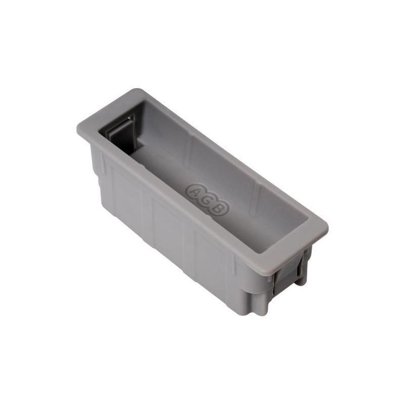 Планка зустрічна AGB Easy-Fix Clip Xt Polaris XT без магніта Сірий (B.01402.93.78)