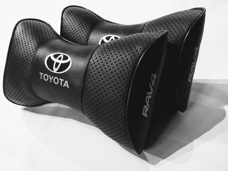 Подушка на подголовник авто Toyota 2 шт. (00669)