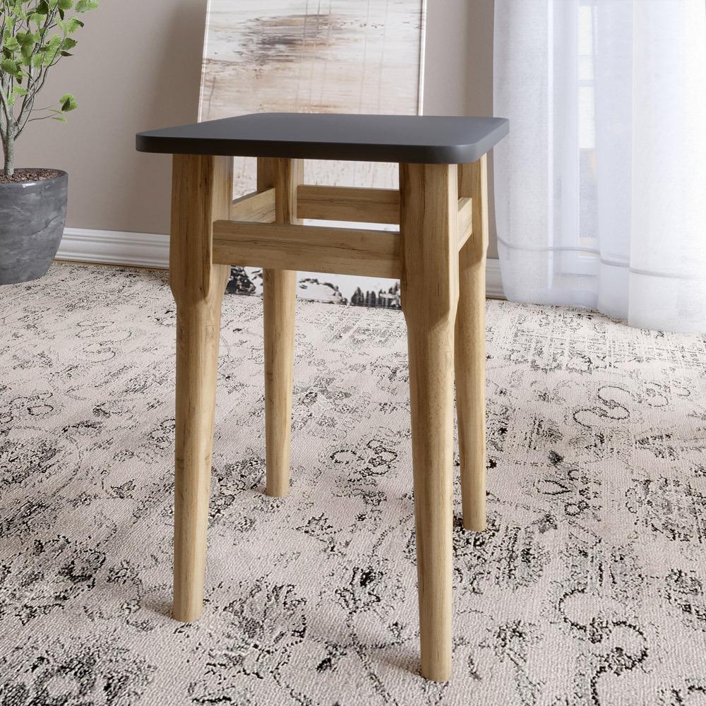 Комплект табуретов Майами 330x330x470 мм Антрацит