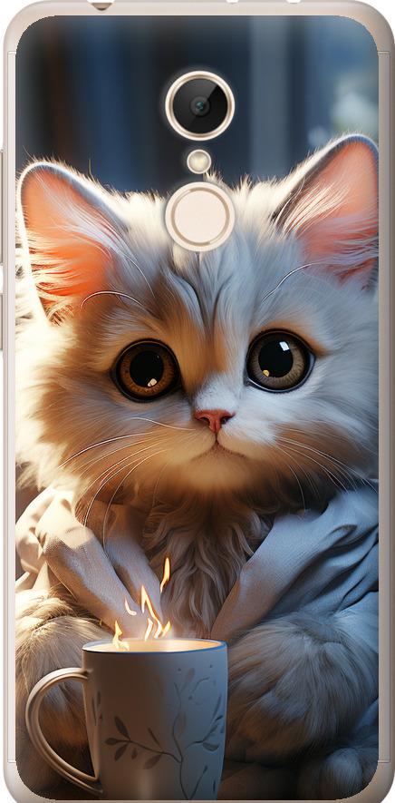 Чехол на Xiaomi Redmi 5 White cat (5646u-1350-42517)