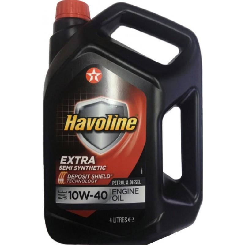 Олія моторна Texaco Havoline Extra 10W40 4 л (78227)